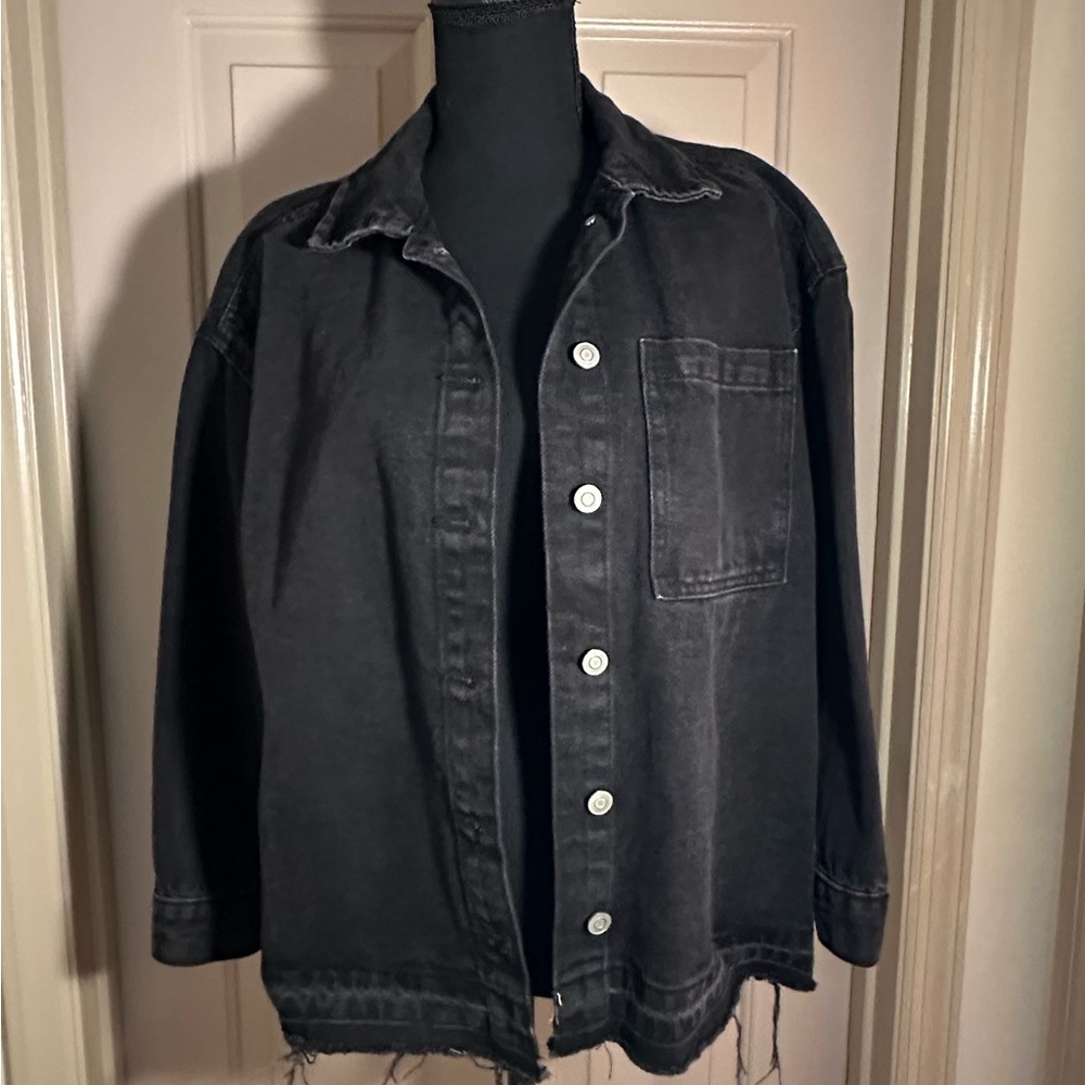 Celebrity Pink Black Lightweight Jacket